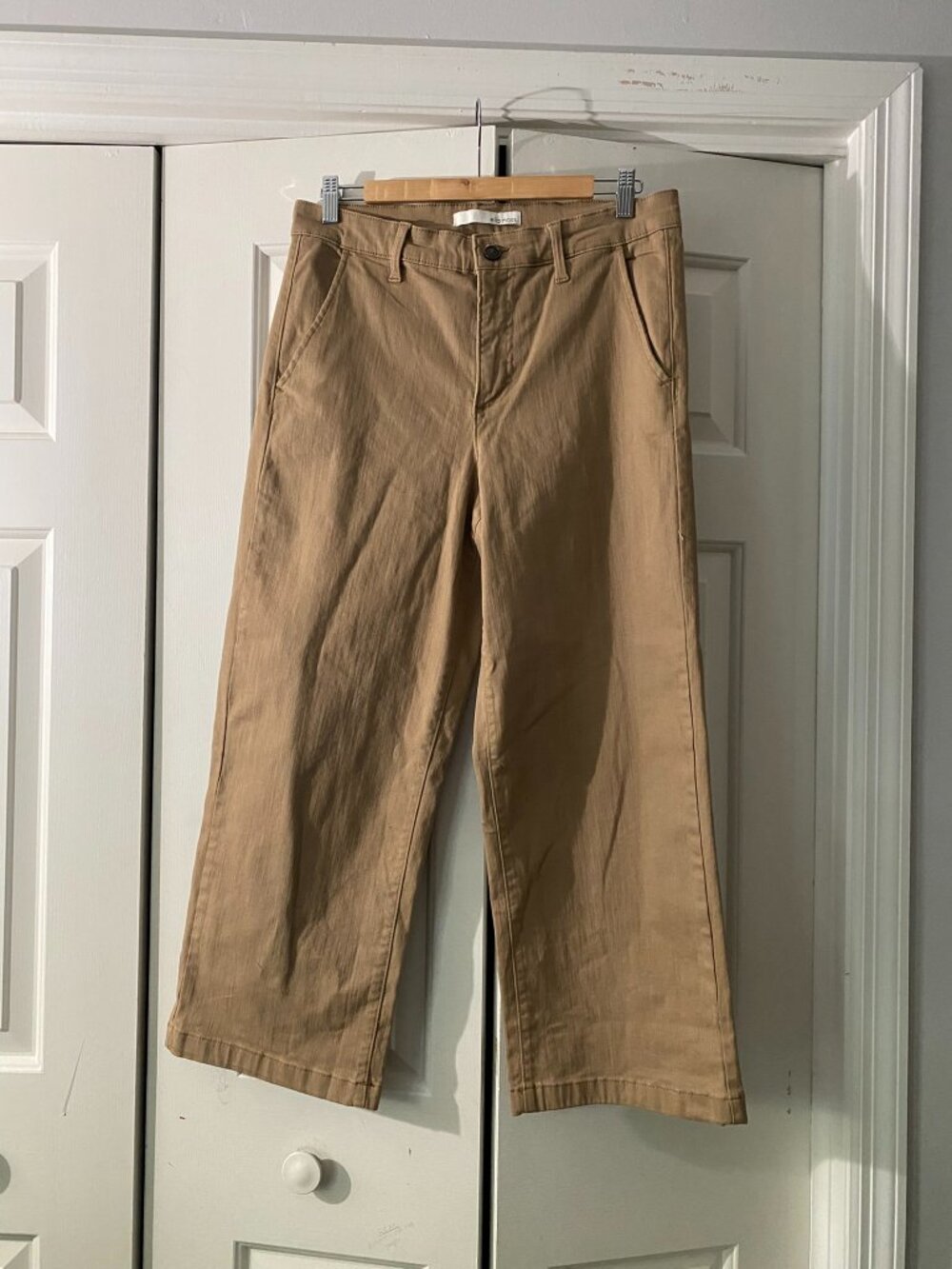 Ella Moss Cropped Cotton Jeans